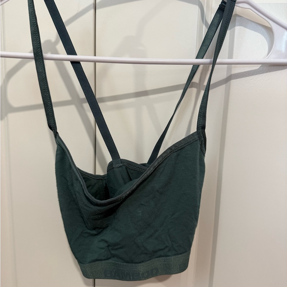 BAMBOO Green Minimalist Bra Intimates